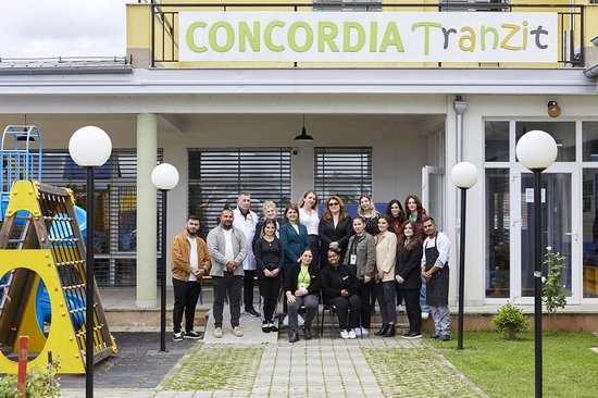 CONCORDIA Tranzit Tageszentrum im Kosovo