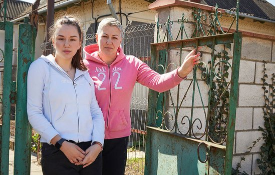 Concordia Social Projects - Ilona and her daughter in Moldova