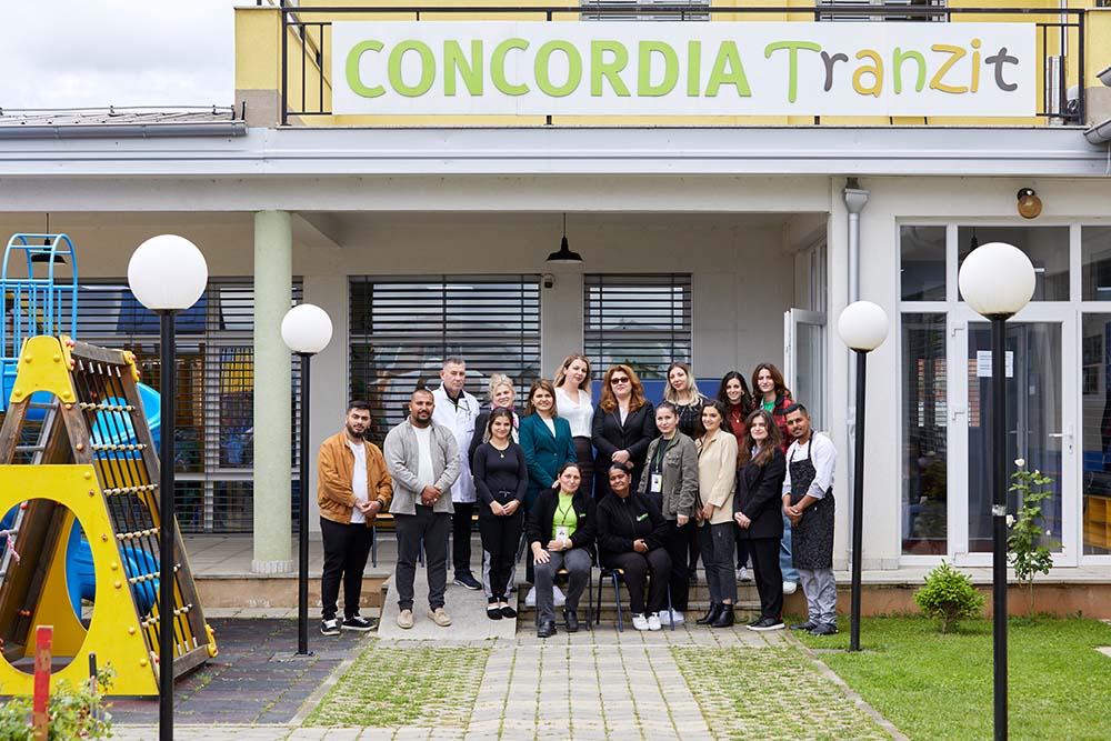 CONCORDIA Tageszentrum Tranzit im Kosovo